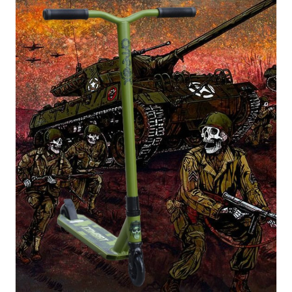 Самокат трюковый ATEOX COMBAT 2019 (Хаки)