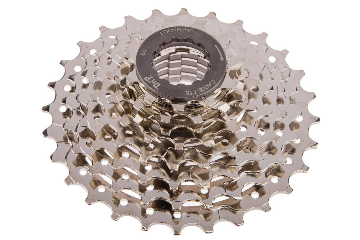 Кассета DNP TM-1108CKN, на 8 передач,11-28T, никелированная