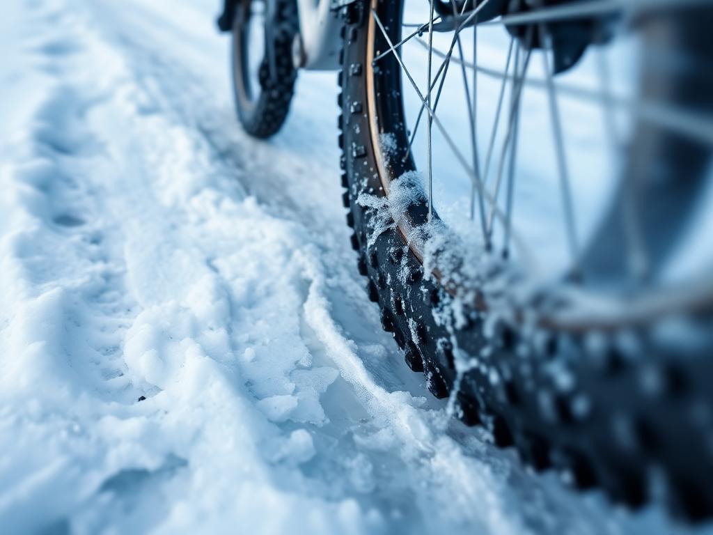 Зимняя покрышка в действии Зимняя покрышка в действии