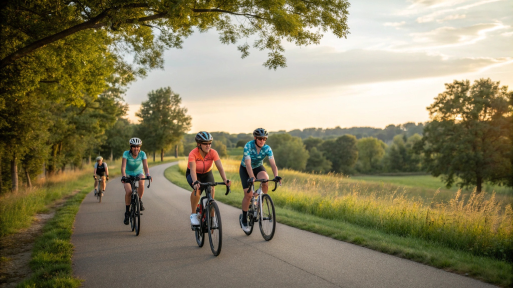 езда на велосипеде езда на велосипеде