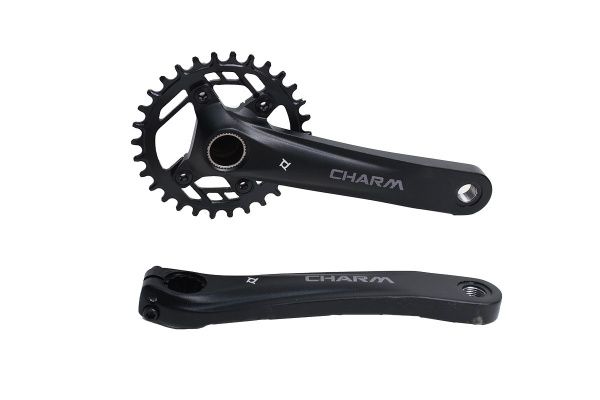 Система PROWHEEL MTB CHARM-FD04S-TT-B-30T*175mm,AL-6061-T6,CHAINLINE:53mm,BCD:76mm,BB SETS:PW-MBB68+/PW-BB92,BOOST 148 COMPATIBLE,без каретки