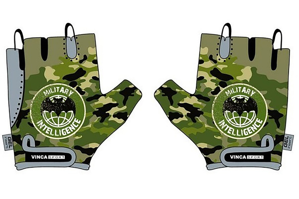 Велоперчатки детские MILITARY Vinca Sport