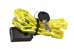 Замок противоугонный GK-105.102 3,5*80cm(31"),цепь 6мм,в оплетке,2 ключа Замок противоугонный GK-105.102 3,5*80cm(31"),цепь 6мм,в оплетке,2 ключа