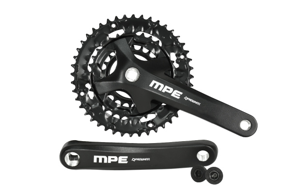 Система PROWHEEL MPE-401*175mm,(44/32/22)AL-6061-T6,CHAINLINE:50,под квадрат-124,5,черный