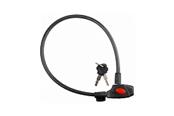 Замок противоугонный STELS 84320 12x650мм(25"), 2 ключа,трос Замок противоугонный STELS 84320 12x650мм(25"), 2 ключа,трос